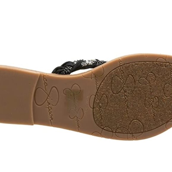 Jessica Simpson "Jacqui" Sandal (BLK) - Picture 4 of 7